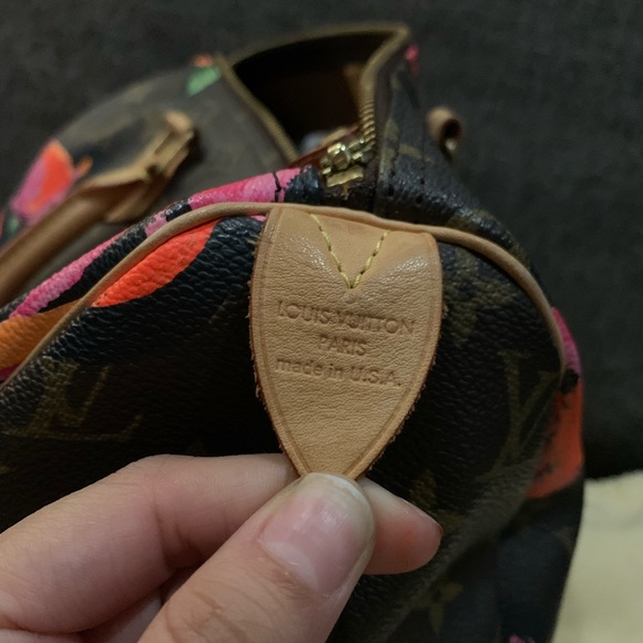 SOLD 🌸 LV Speedy 30 Stephen Sprouse Roses - Picture 6 of 8